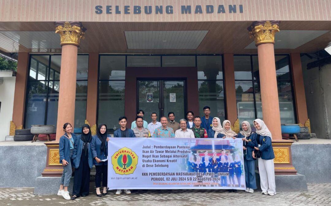 Pemberdayaan Potensi Ikan Air Tawar Melalui Produksi Nugget Ikan Sebagai Alternatif Usaha Ekonomi Kreatif Oleh KKN Universitas Mataram di Desa Selebung